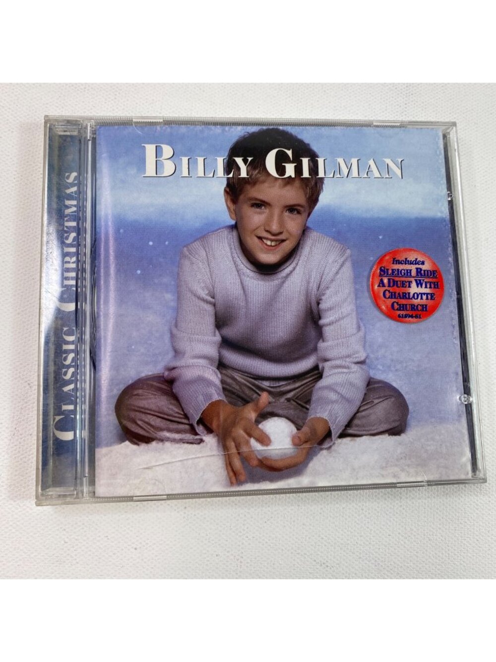 Billy Gilman  Classic Christmas 2000 CD Epic Records Christmas Classics Album